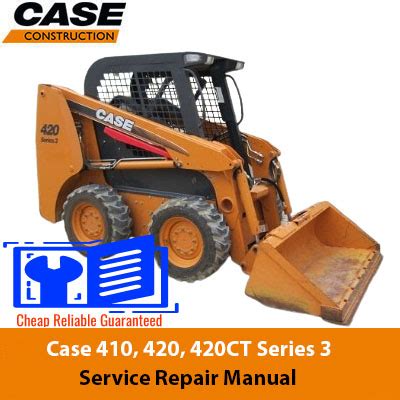 case 420 skid steer service manual|case 420 service manual.